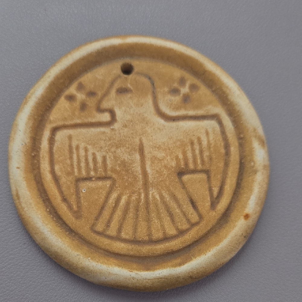 Ceramic bird ornament